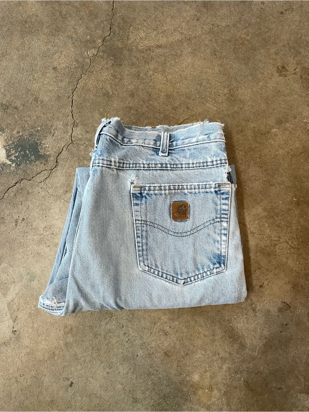 Vintage Carhartt Flannel Lined Jeans